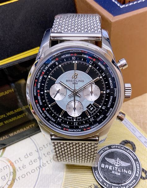 breitling transocean chronograph size|breitling transocean chronograph for sale.